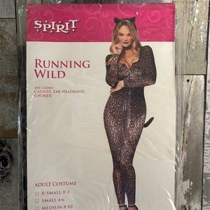 Cat Costume/Catsuit Halloween Costume (L)